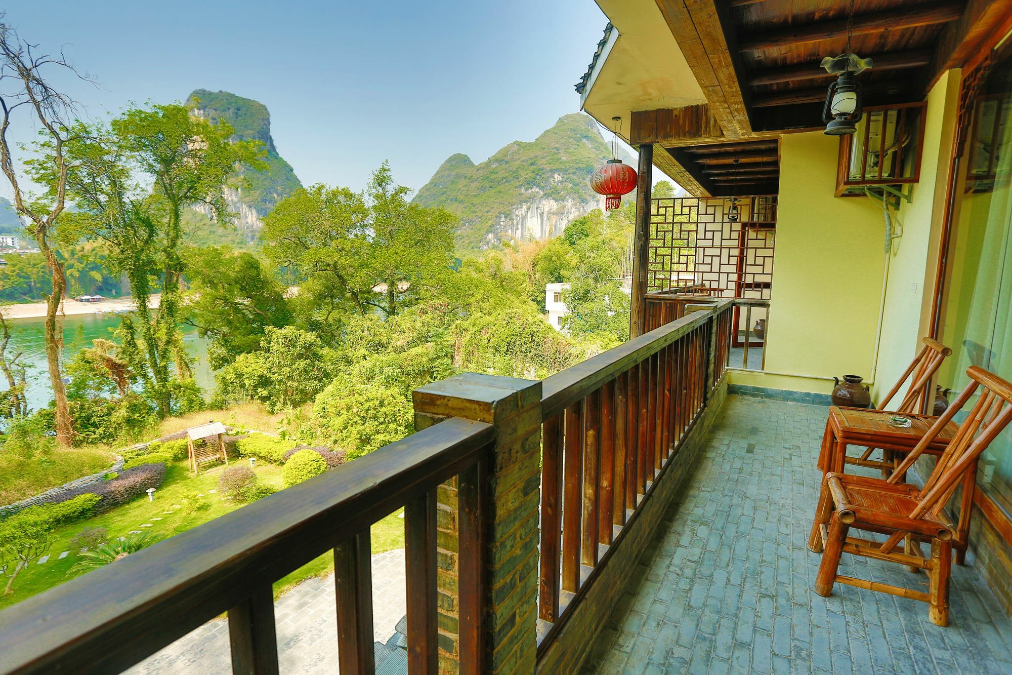Yangshuo River Lodge Hotel Exterior foto