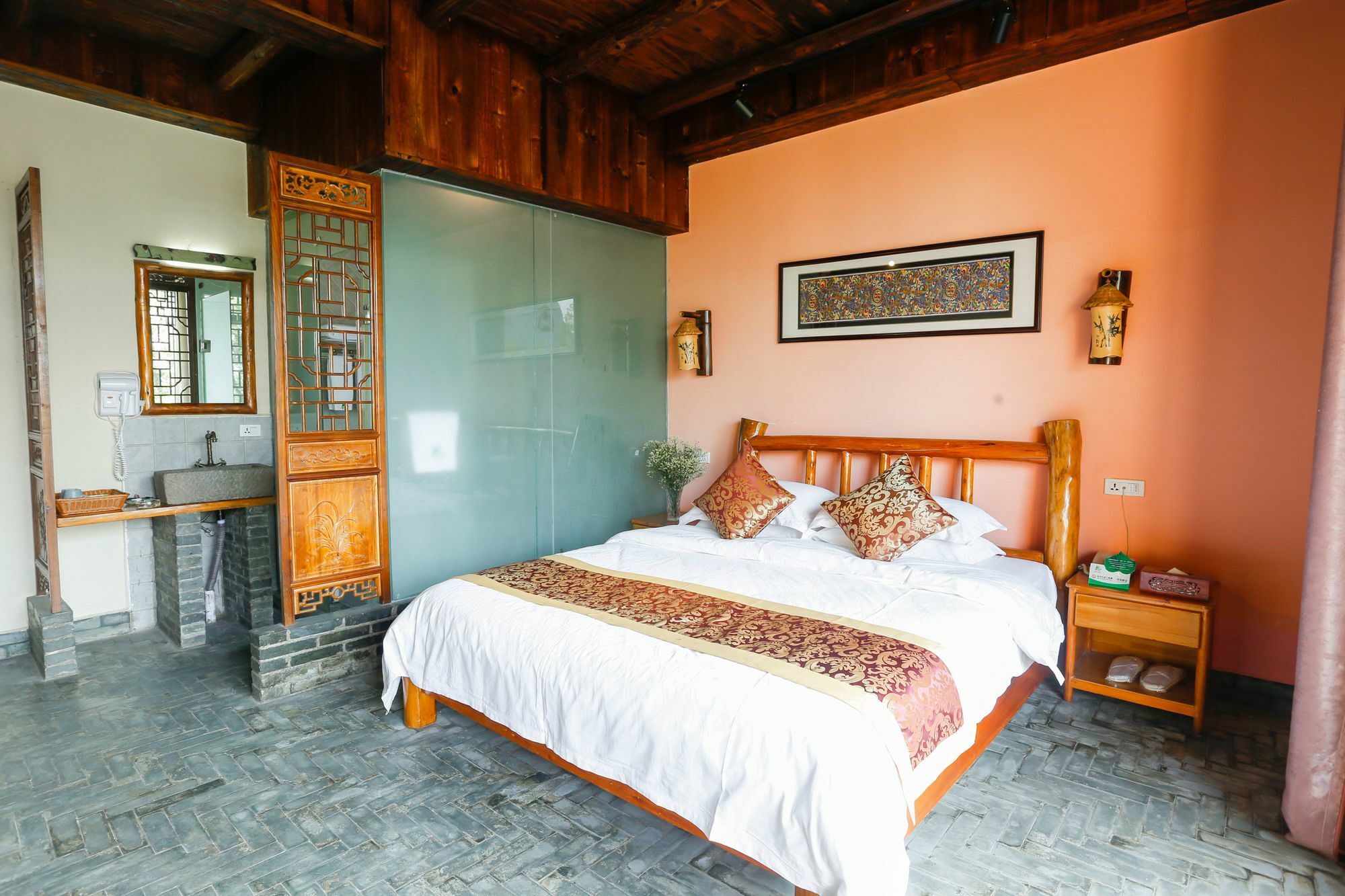 Yangshuo River Lodge Hotel Exterior foto
